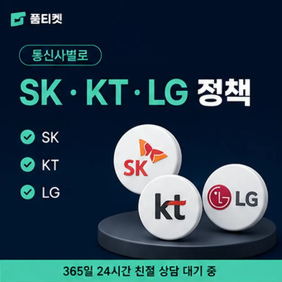 품티켓 한도 소액결제 미납 한도 고지와 안내 순서 안내 이미지
